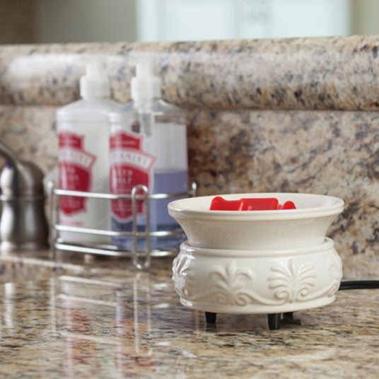 Wax Warmer, Sand Stone 2-In-1