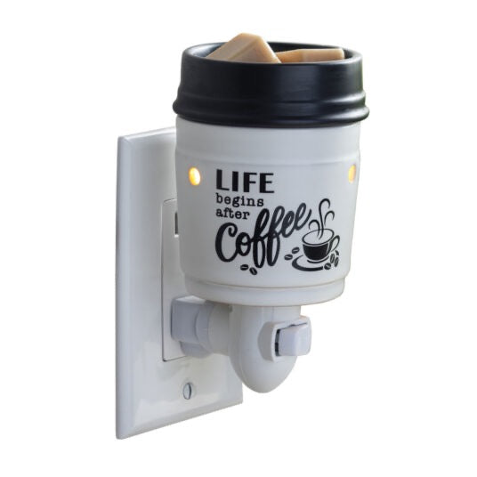 Pluggable Wax Warmer, Coffee